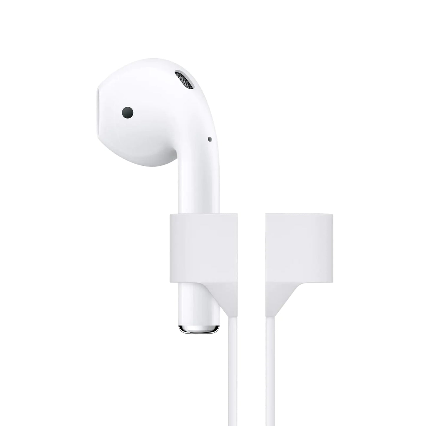 Single Left Replacementcement Earbud Compatible with Air Pods 1st Generation Only Single Left Replacement with Detachable Ear Magnetic Hooks (Model No. : A1722).