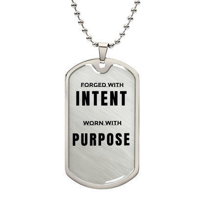 Luxury Graphic Dog Tag Necklace