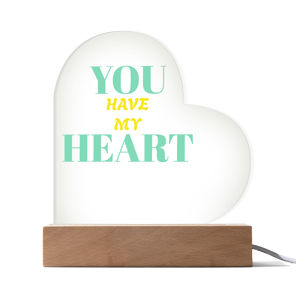 HeartGlow™ Acrylic Plaque