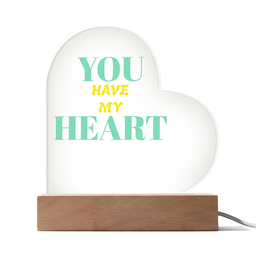 HeartGlow™ Acrylic Plaque