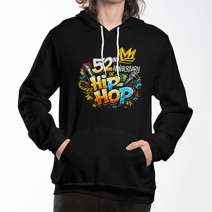 52nd Anniversary of Hip Hop Unisex Pullover Hoodie