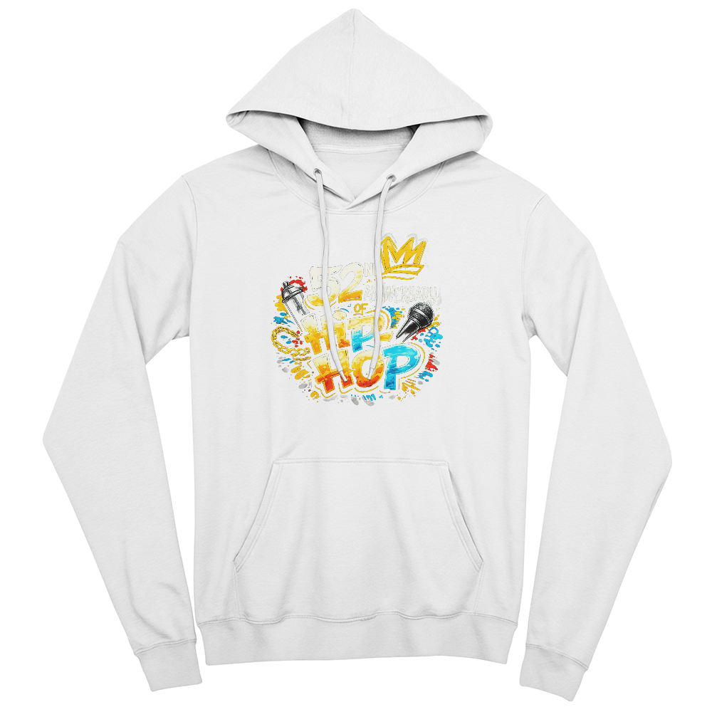 52nd Anniversary of Hip Hop Unisex Pullover Hoodie