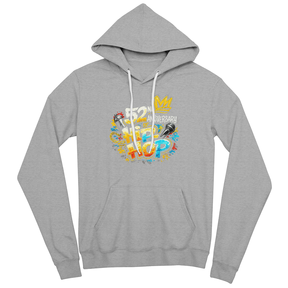 52nd Anniversary of Hip Hop Unisex Pullover Hoodie