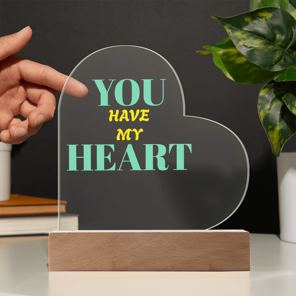 HeartGlow™ Acrylic Plaque