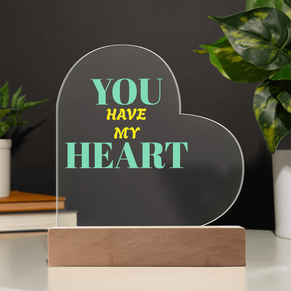 HeartGlow™ Acrylic Plaque