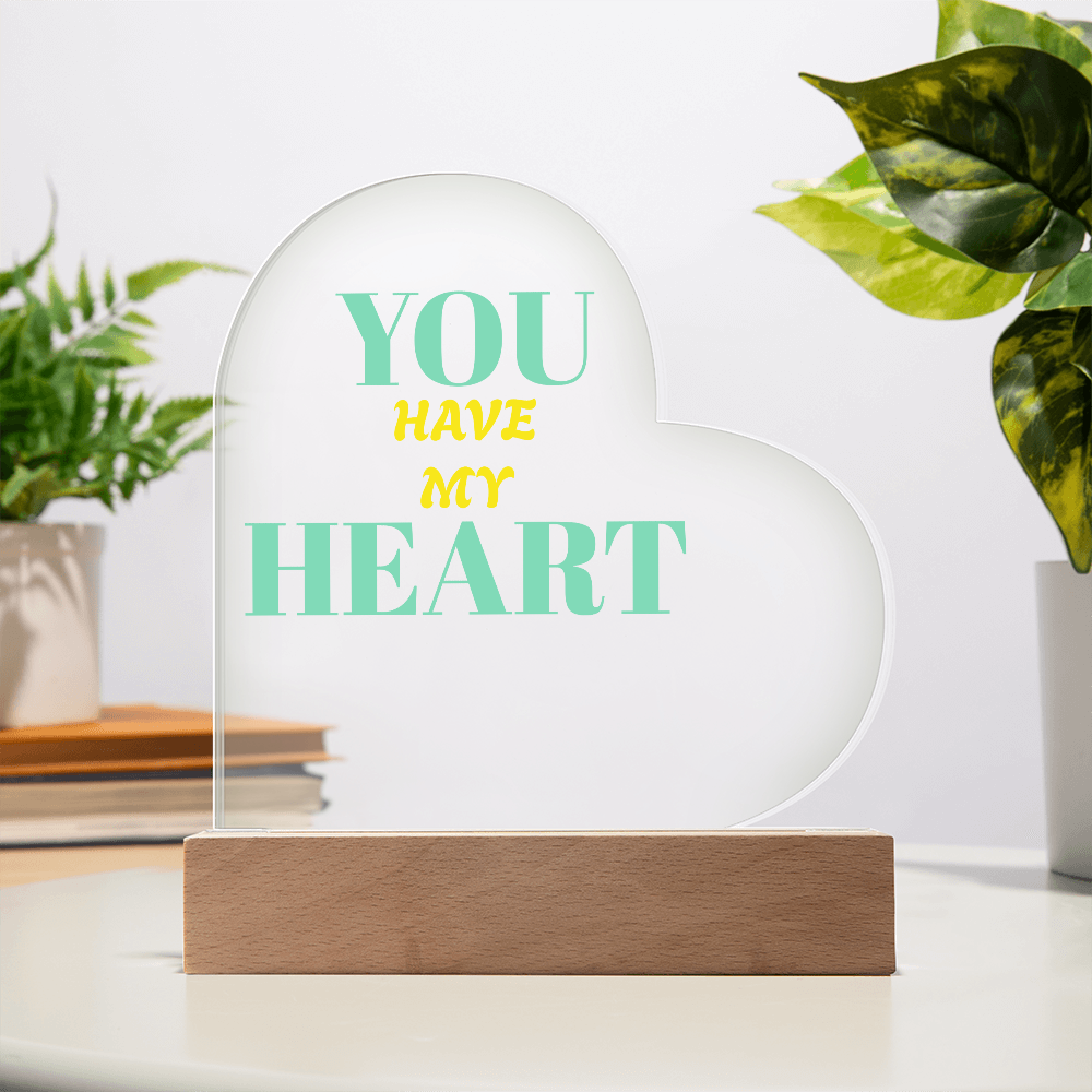 HeartGlow™ Acrylic Plaque