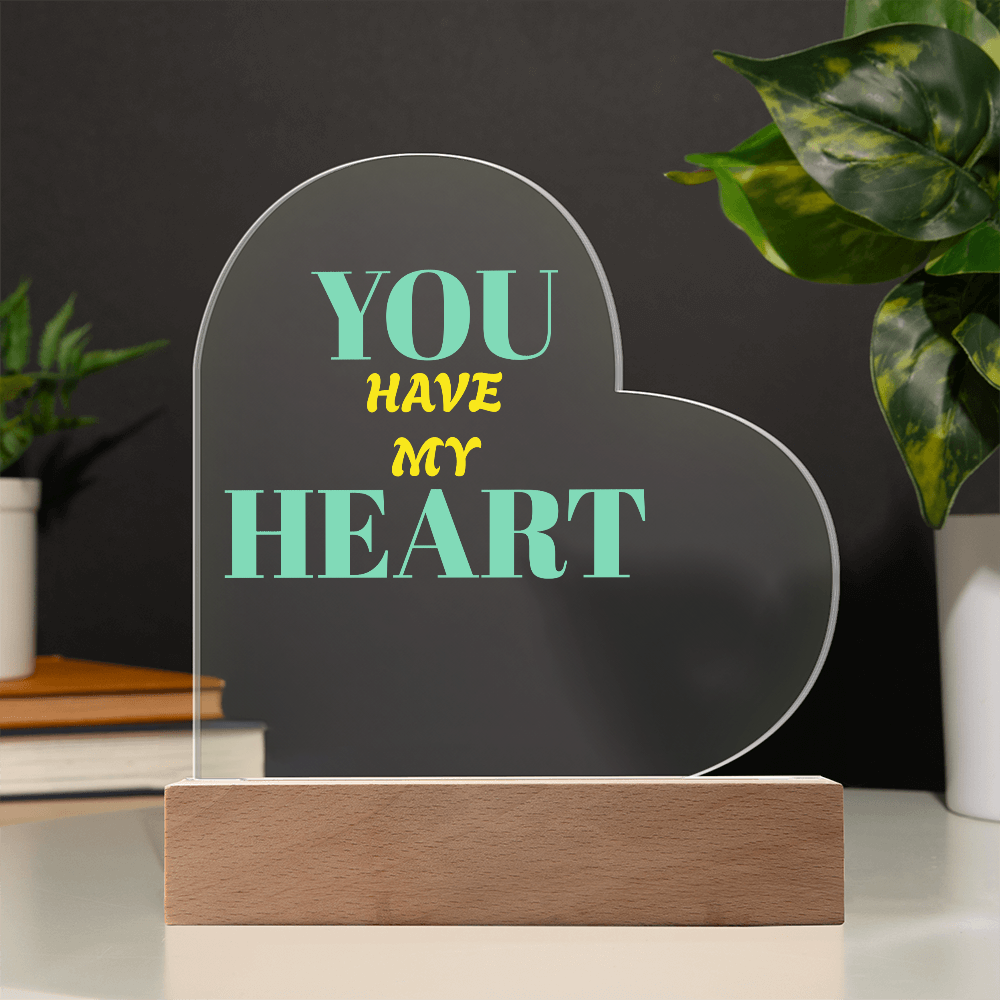 HeartGlow™ Acrylic Plaque