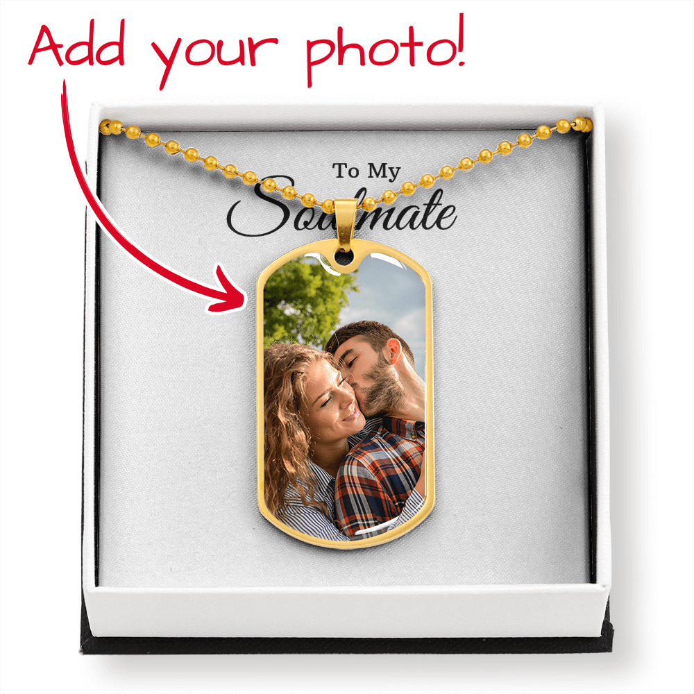 Buyer Upload Dog Tag Necklace
