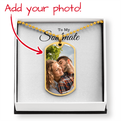 Buyer Upload Dog Tag Necklace